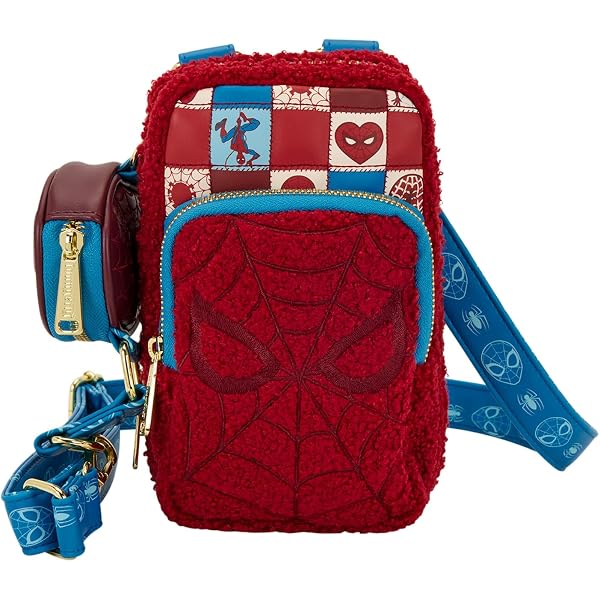 Amazon.co.jp: Loungefly Marvel スパイダーマン 携帯電話 クロス