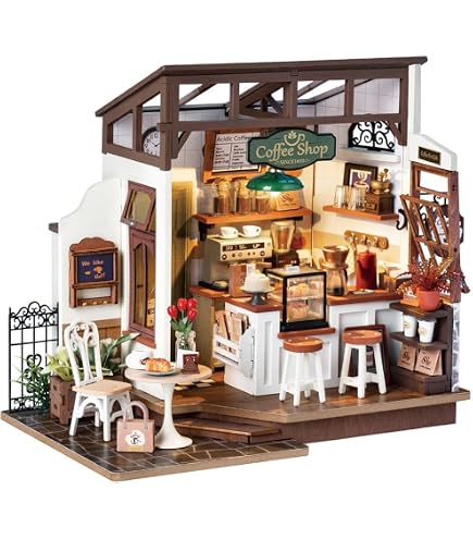 Amazon | INSGEN DIY ミニチュア ドールハウス 温室 ビルディング