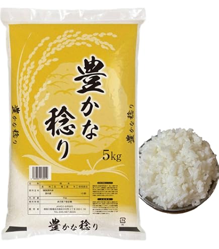 Amazon.co.jp: 【JAVIET KAISHA】国内産米 オリジナルブレンド米 5kg