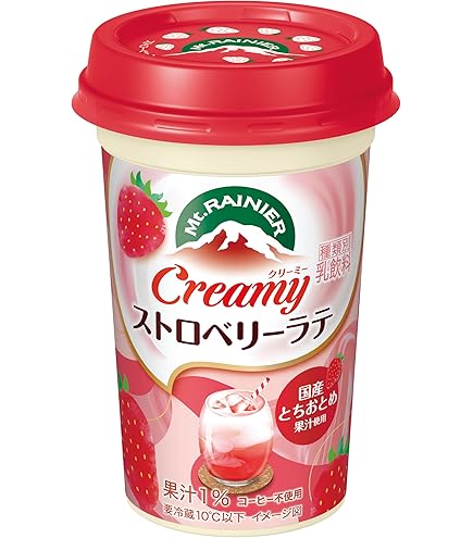 専用‼️ プレーン、バニラ、ストロベリー Amazon.co.jp: [冷蔵]森永乳業 マウントレーニア クリーミー