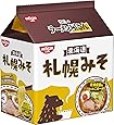 日清食品 ラーメン屋さん 札幌みそ 5食パック 440g×6パック