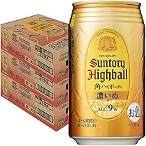 Amazon.co.jp: サントリー 角ハイボール 濃いめ 350ml 缶 24本×3ケース