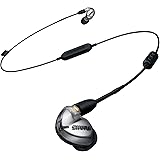 SHURE ワイヤレスイヤホン BT1シリーズ SE425 Bluetooth カナル型 ワイヤレスケーブル/リモコン・マイク付きケーブル付属 シルバー SE425-V+BT1-A【国内正規品】