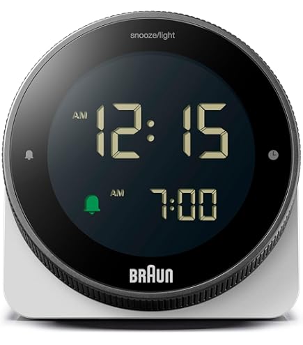Retro Digital Flip Desk Alarm Clock Red by IDEA International