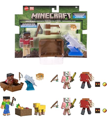 Amazon.co.jp: マインクラフト・ザ・ムービー マテル 4インチ