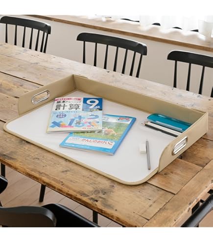 Amazon | ソニック デスクマット リビガ ク テーブルマット 透明 LV