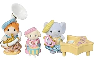 シルバニアファミリー ほいくえん 【 ほいくえん発表会セット -ドレミファ音楽隊- 】 S-78 STマーク認証 3歳以上 おもちゃ ドールハウス Sylvanian Families エポック社 EPOCH