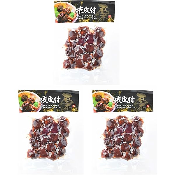 Amazon | 【2袋セット】渋皮付栗甘露煮 270g×2袋 国内製造 立派
