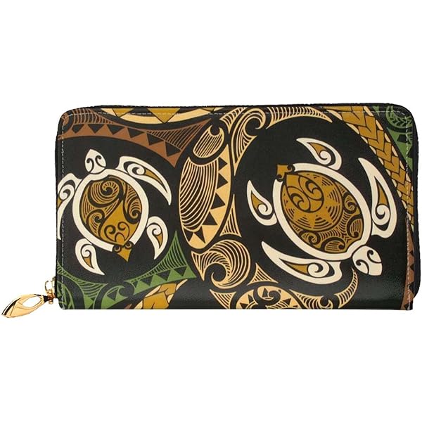 Amazon | 【TRIBAL】○o。ハワイアン ラウンド 長財布