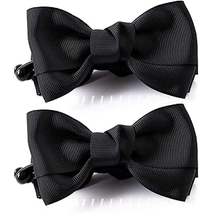 [SEIYA INTERNATIONAL] ヘアクリップ ヘアアクセサリー バナナクリップ リボン 大きめ シンプル 髪…