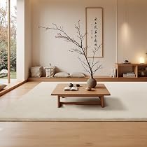 Amazon | ラグマット カーペット 160x230cm 全厚約2cm 滑り止め付