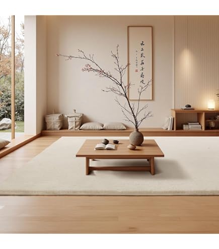 Amazon | RINGKLOCKA リングクロッカ ラグ パイル短 - イエロー/オフ