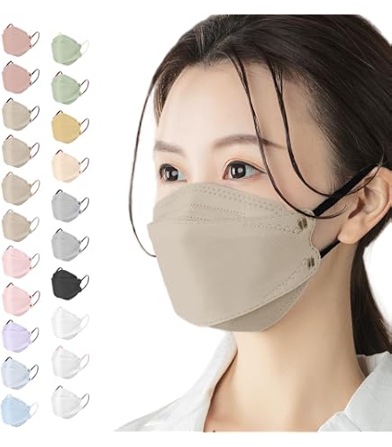 Amazon.co.jp: [LivLabo] 1箱（50枚） リブふわ 口元立体 カラーマスク