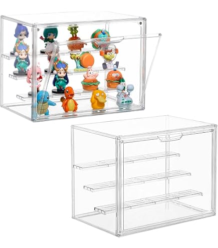 Amazon.co.jp: goteeki フィギュアケース 大サイズ 収納 透明展示