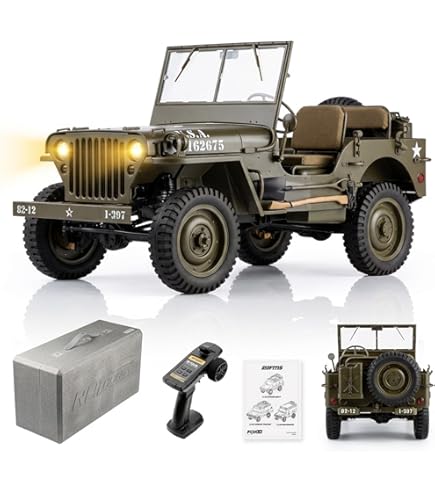 Amazon.co.jp: RocHobby RCカー 1/6 1941 MB スケーラー ウィリス