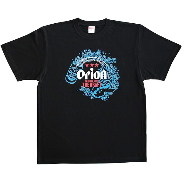 Amazon.co.jp: 【公認】オリオンビール Tシャツ/泡乗りジンベエ