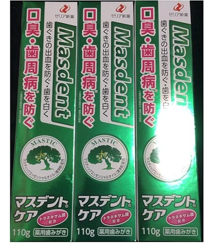 Amazon | ゼリア新薬 【医薬部外品】マスデントケア 110g 薬用歯磨き
