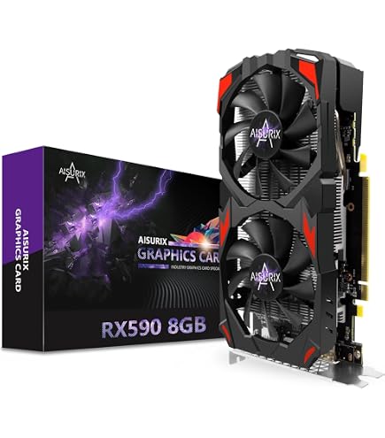 51RISC Radeon RX 580 8GB Graphics Card, GDDR5 256bit 2048SP VR