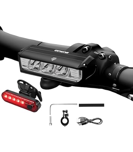 Set feux vélo rechargeables USB avant et arrière Arco Spanninga