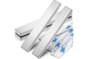 JFOVMCYG ネオジム磁石 強力マグネット 強力磁石 マグネット 直方体 (60*10*3ｍｍ 4個セット)