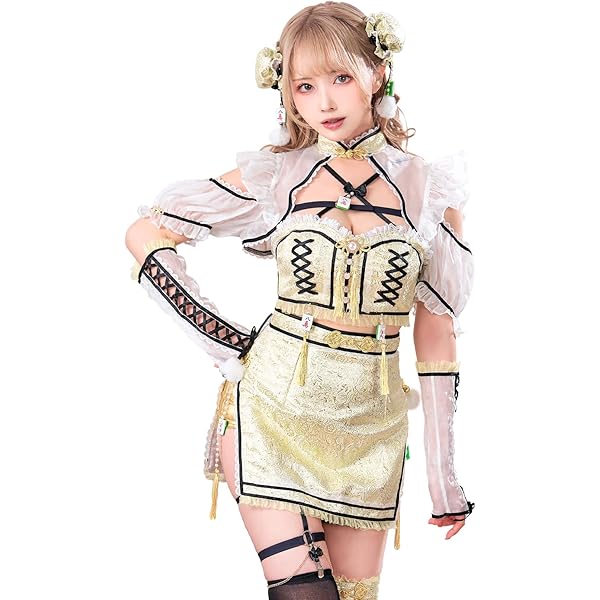 Amazon.co.jp: [Malymoon] コスプレ チャイナ 和装 中華 チャイナ