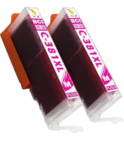 キャノン インク Amazon.co.jp: キャノン Canon 用 BCI-381 381XLY 381 インク イエロー