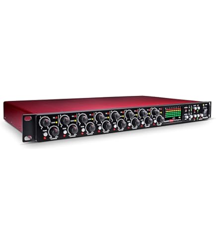 Amazon | Focusrite フォーカスライト マイクプリアンプ 8-channel Mic