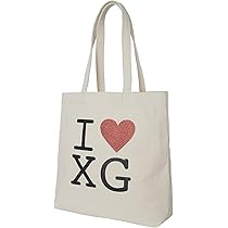 Amazon | [エックスガール] トートバッグ I LOVE XG LOGO CANVAS