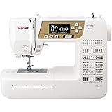 Janome ジャノメ JANOME コンピュータミシン (ハードカバー/ワイドテーブル/フットコントローラー標準装備) JN831