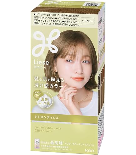 Amazon | リーゼ 泡カラー ブリティッシュアッシュ 108ml 【医薬部外品