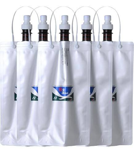 Amazon｜水素水 保存容器 H2-BAG 1000ml 水素水専用ボトル 真空保存