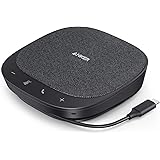 Anker PowerConf S330 会議用マイクスピーカー (ノイズリダクション/ハウリング抑制/高感度マイク スピーカー) スピーカーフォン 有線接続 最大6人 通話アプリ対応