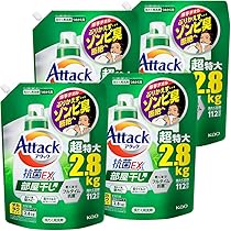 Amazon | 【ケース販売】デカラクサイズ アタック抗菌EX 部屋