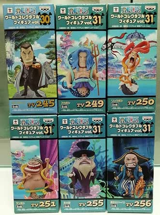 Amazon Co Jp ワンピース ワールドコレクタブル フィギュア ワ コレ Vol 30 Vol 31 マンボシ リュウボシ フカボシ ジャイロ 左大臣 スパンダイン ホビー 通販