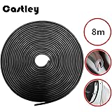 Amazon カーメイト 車用 モール ドアモール ドアエッジプロテクター 目立たない 艶消し 黒 スリムタイプ 3m ドア2枚分 Cz495 車 バイク 車 バイク