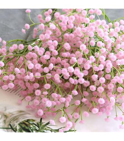 Amazon.co.jp: yarui カスミ草 造花 かすみそう かすみ草 10本