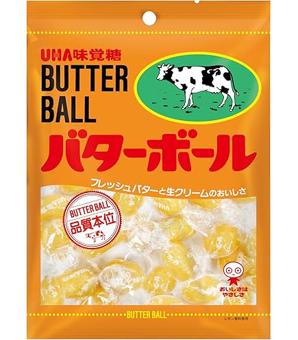 Amazon.co.jp: 味覚糖 バターボール 104g×4袋入 : 食品・飲料・お酒
