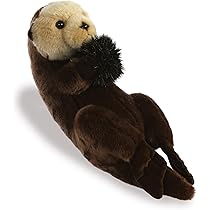 ラッコのぬいぐるみ Amazon.co.jp: Aurora - Miyoni - 17インチ ラッコ、ブラウン