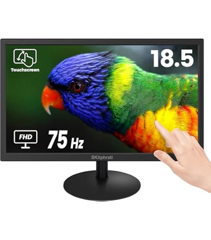 ViewSonic TD2223-2 | 55.88 Cm (22") Touch Monitor 10-Point Touch| 7H Hardness | IR Touch Tech| 75Hz | Dual Speaker| USB, HDMI, DVI, VGA : . In - View #7