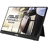 ASUS MB16ACV モバイルモニター モバイルディスプレイ 15.6インチ/IPS/フルHD/USB-C/抗菌加工/薄さ10.5mm・軽量830g/ブルーライト軽減/フリッカーフリー/3年保証
