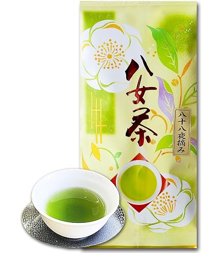 Amazon.co.jp: 新茶 八女茶 茶葉 2026年産 八十八夜新茶 100g 缶詰
