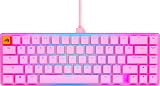 Glorious Gaming GMMK 2- ピンクゲーミングキーボード - TKL Mechanical - カスタム65% - コンパクトロープロファイル - チェリーMXスタイル付きホットスワップ - ダブルショットキーキャップ&リニアスイッチ - PCゲームセットアップアクセサリー