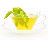 カロラータ アニマル 茶こし (アオウミガメ) シリコン 動物 ティーストレーナー [食洗機可能] ティーインフューザー 約8.5×9×4.5cm