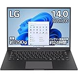 【MS Office搭載】LG ノートパソコン Ultra PC 1290g/14インチ WUXGA(1920×1200)/バッテリー最大24時間/AMD Ryzen 5/メモリ 8GB/SSD 512GB/USB Type-C/Windows11/