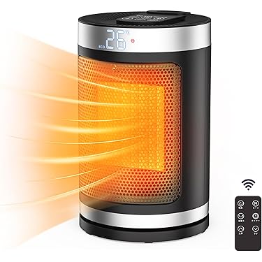 セラミックヒーター　hp2228y 暖房　おしゃれ　人感センサー　ブラック TENKOO&YOU - セラミックヒーター HP2228Y の評価 | SHOPSTAFF