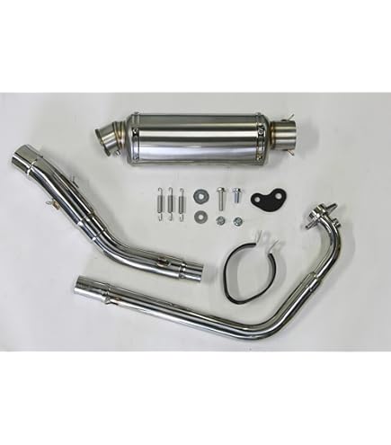 Amazon | HMS GSX-R125 バイクマフラー 8BJ-DL32D 2BJ-DL33B デルタ