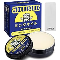 Amazon.co.jp: [JIURUI] ミンクオイル 革クリーム 革靴 手入れ レザー