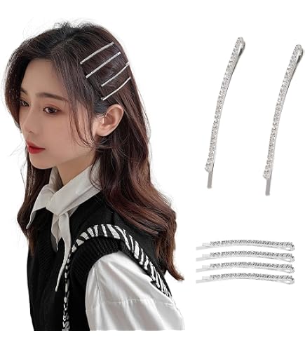 Amazon.co.jp: [セリーヌ] ヘアクリップ 2個セット ヘアアクセサリー