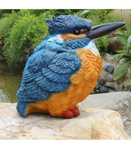 Amazon.co.jp: リンコナダ カワセミ F232 動物 陶器 置物 かわせみ