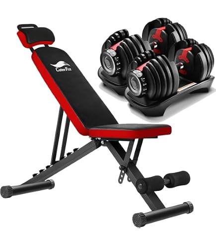 Amazon | ダンベル 可変式 24kg/40kg アジャスタブルダンベル 2個 